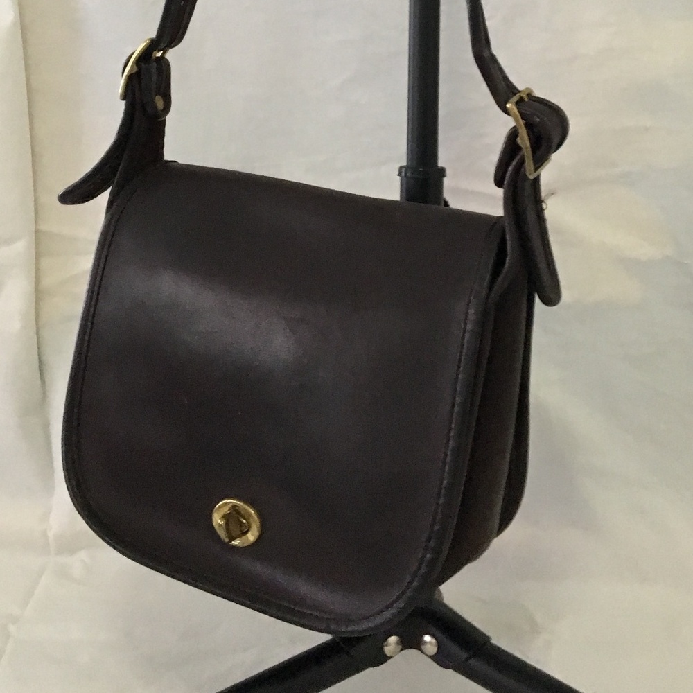 Coach Legacy Trail Bag Crossbody Purse Brown